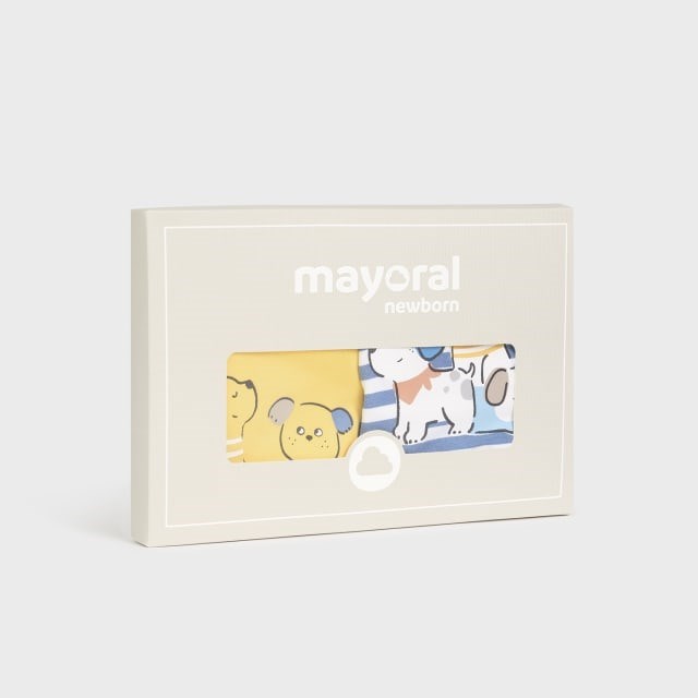 Mayoral Yazlık Erkek Bebek Kısa Tulum 2'li Set Mavi
