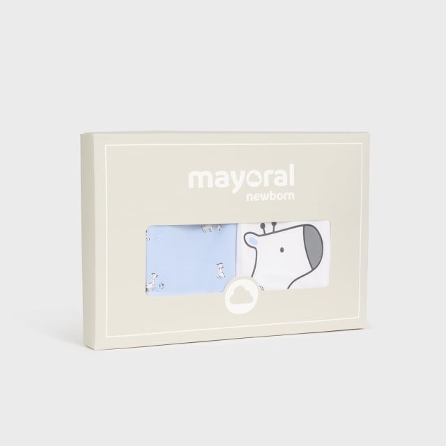 Mayoral Yazlık Erkek Bebek Tulum 2'li Set Mavi