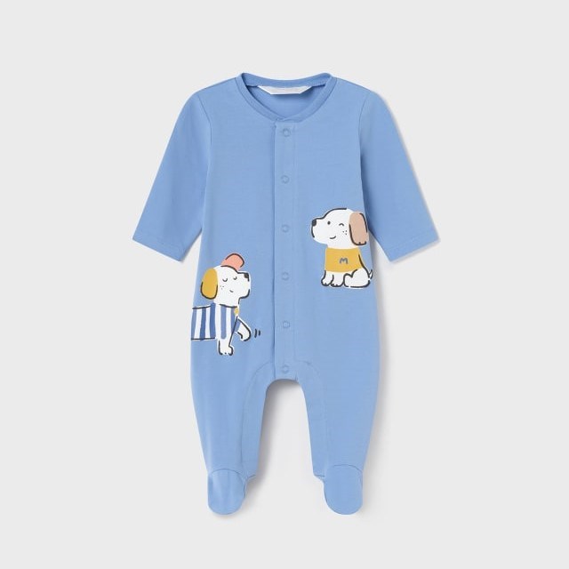 Mayoral Yazlık Erkek Bebek Tulum 2'li Set Mavi