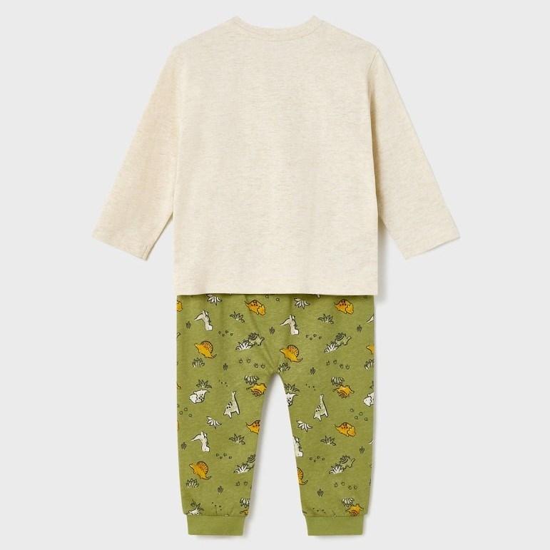 Mayoral Yazlık Erkek Bebek Uzun Pijama Takım Yeşil