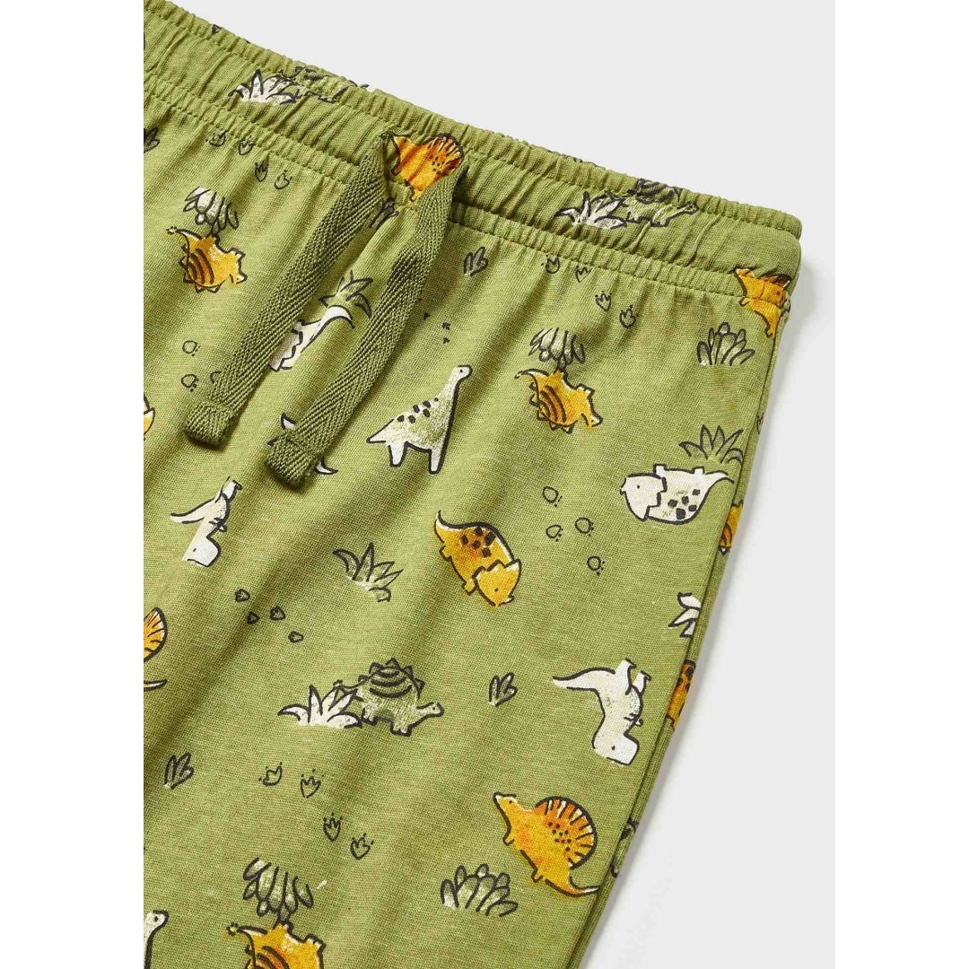 Mayoral Yazlık Erkek Bebek Uzun Pijama Takım Yeşil