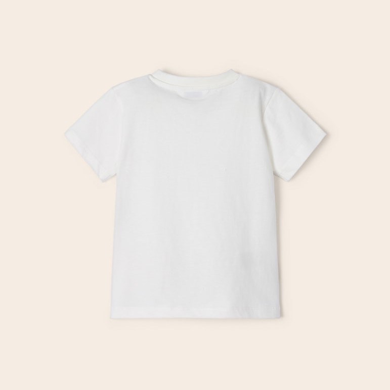 Mayoral Yazlık Erkek Kısa Kol T-shirt Krem