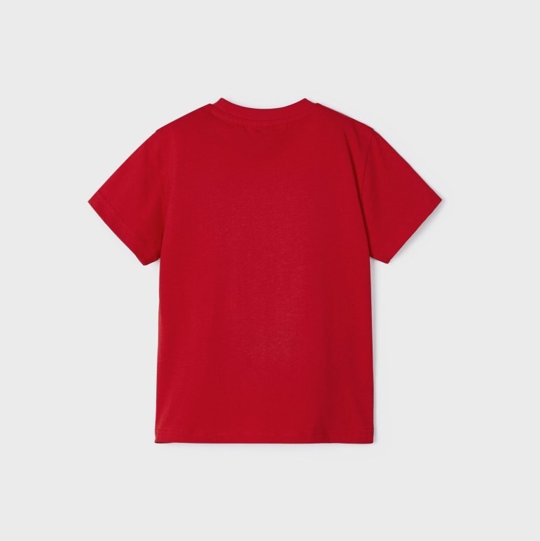 Mayoral Yazlık Erkek Kısa Kol T-shirt Kırmızı