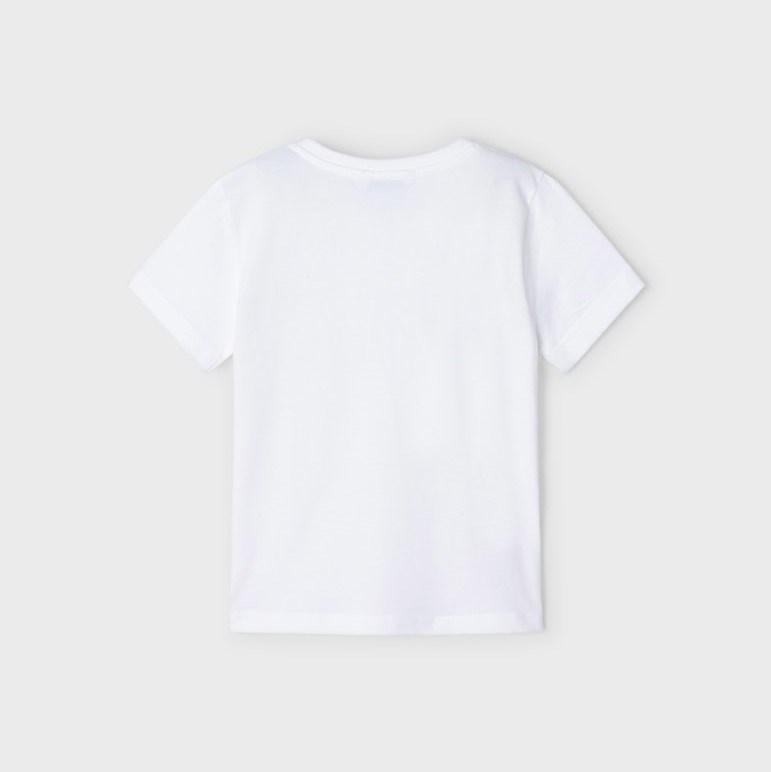 Mayoral Yazlık Erkek Kısa Kol T-shirt Beyaz