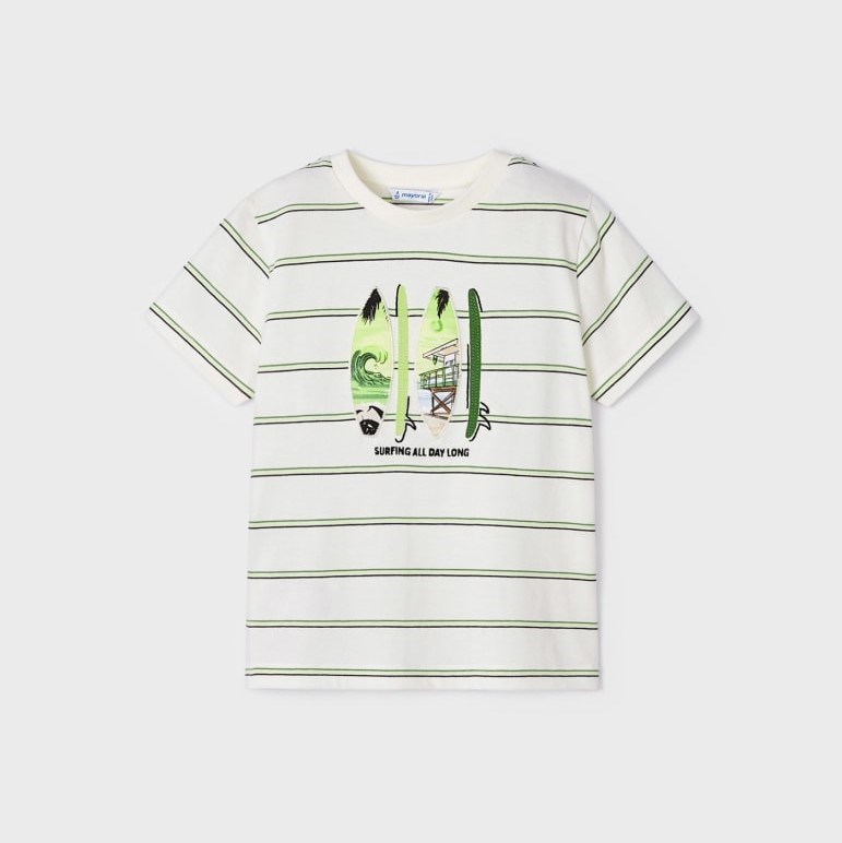 Mayoral Yazlık Erkek Kısa Kol T-shirt Yeşil