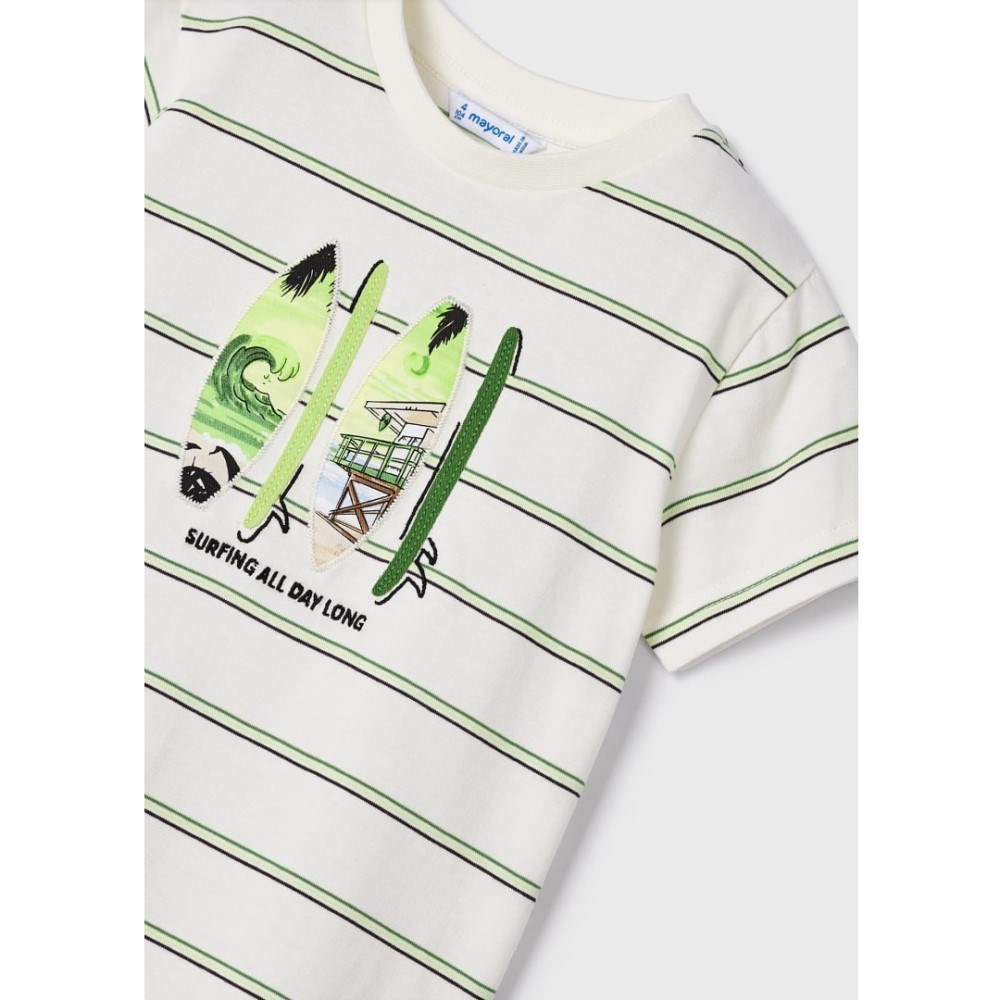 Mayoral Yazlık Erkek Kısa Kol T-shirt Yeşil