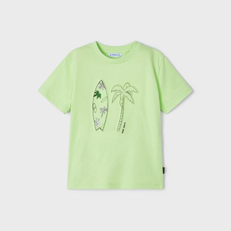 Mayoral Yazlık Erkek Kısa Kol T-shirt Yeşil