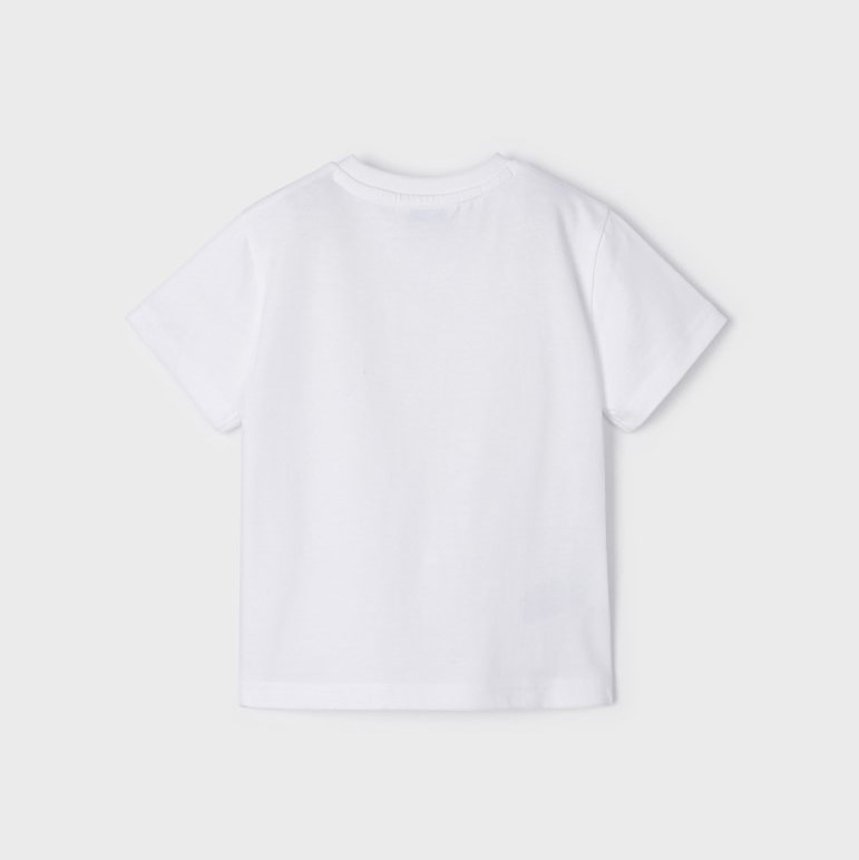 Mayoral Yazlık Erkek Kısa Kol T-shirt Beyaz