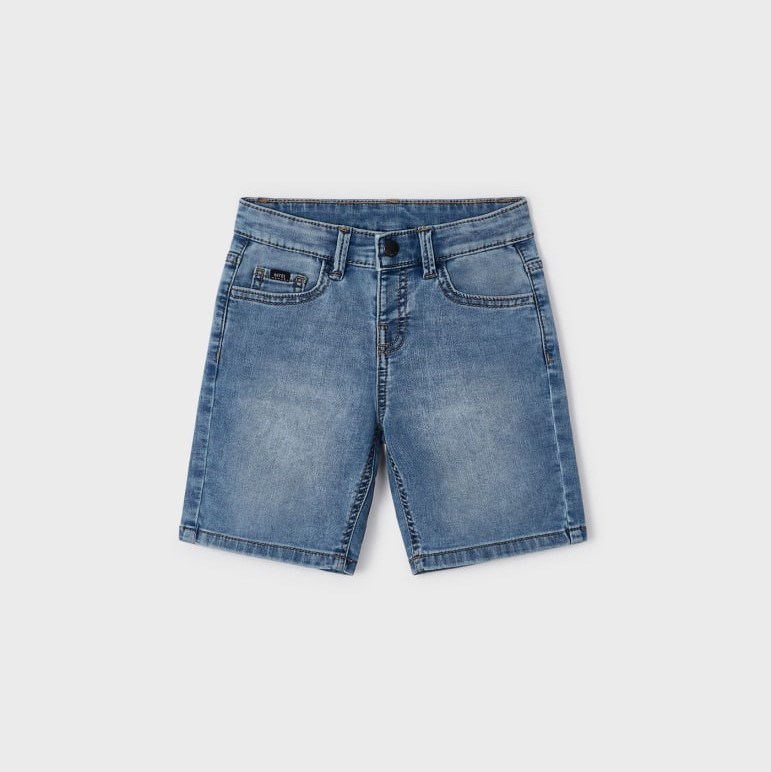 Mayoral Yazlık Erkek Denim Şort Mavi