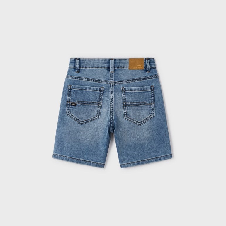 Mayoral Yazlık Erkek Denim Şort Mavi