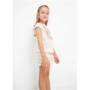 Mayoral Yazlık Kız Şort Pijama Takım