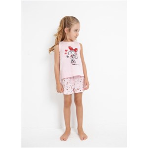 Mayoral Yazlık Kız Şort Pijama Takım
