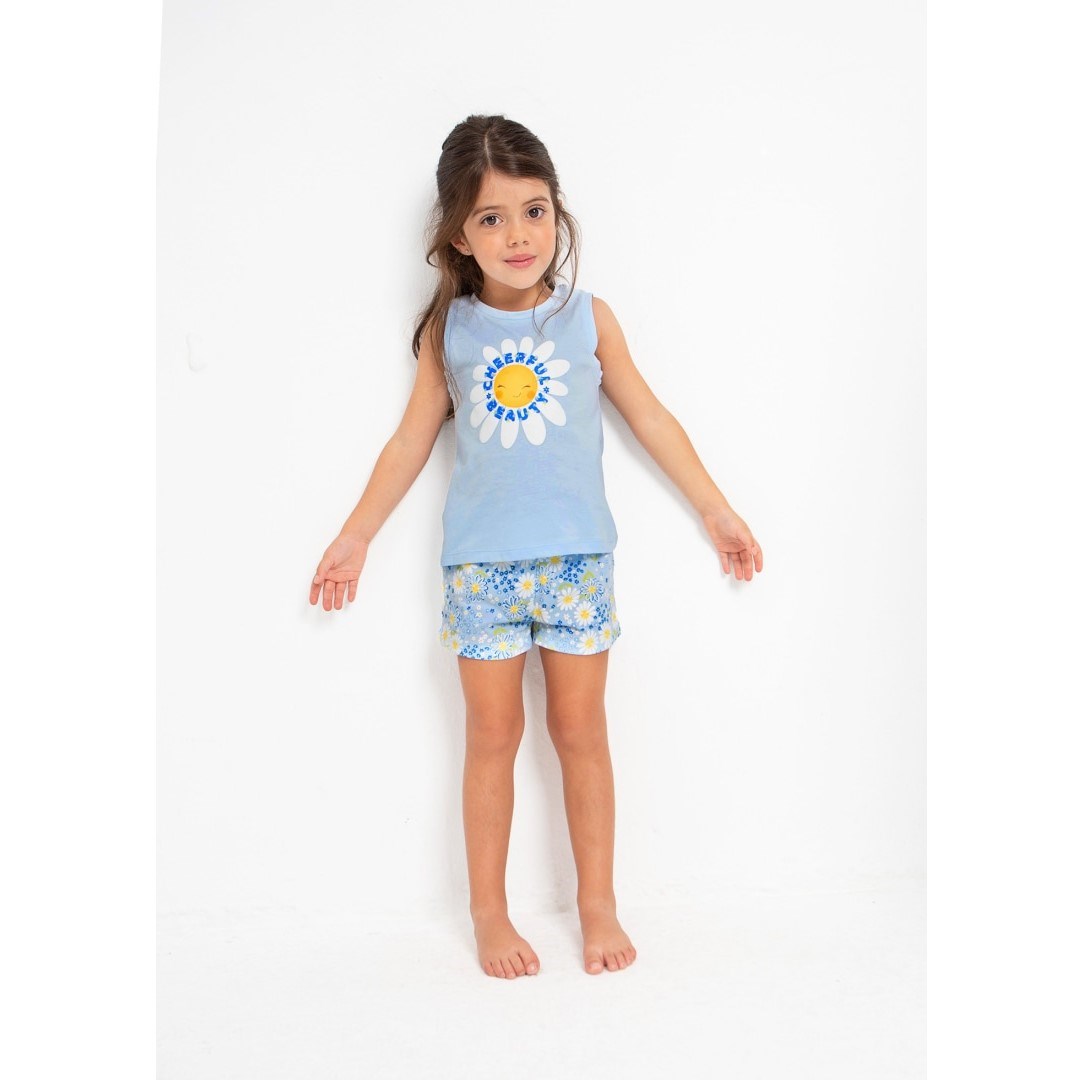 Mayoral Yazlık Kız Şort Pijama Takım