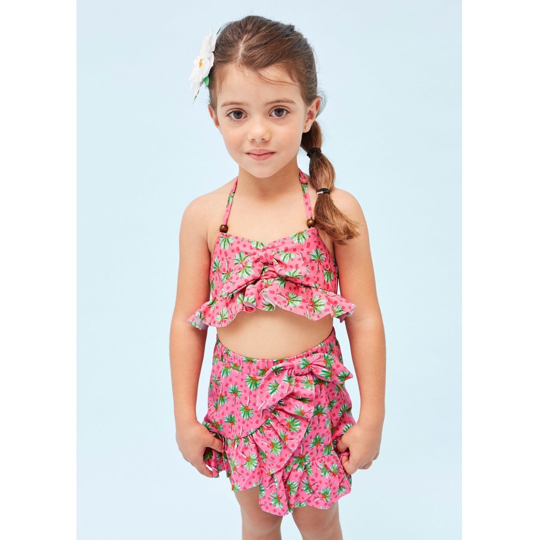 Mayoral Yazlık Kız Bikini Set Pembe