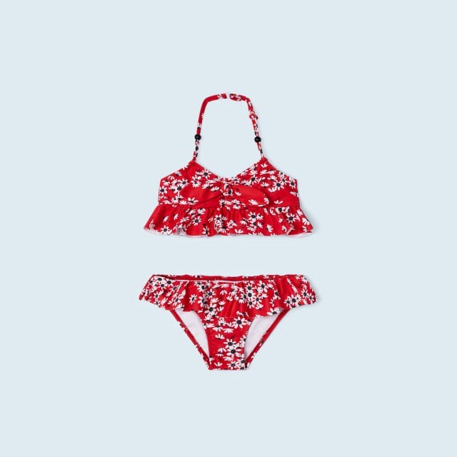 Mayoral Yazlık Kız Bikini Set Kırmızı