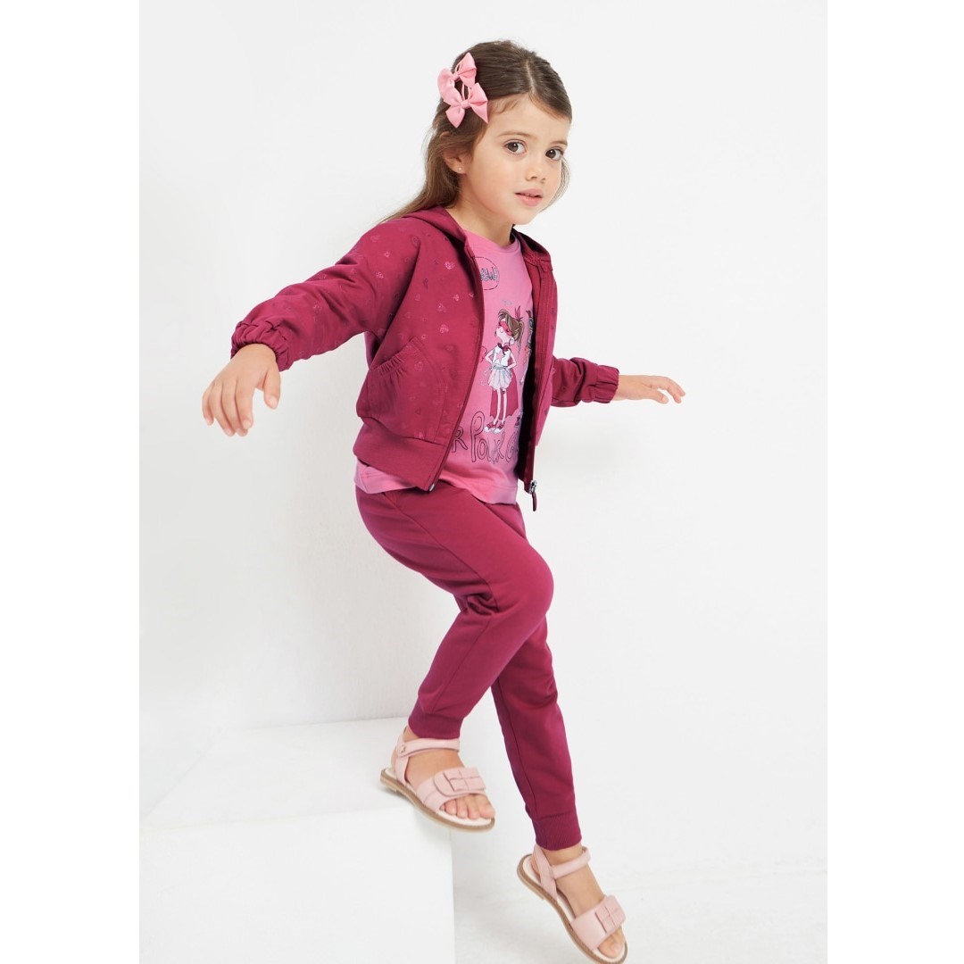 Mayoral Yazlık Kız Eşofman 3'lü Set Pembe