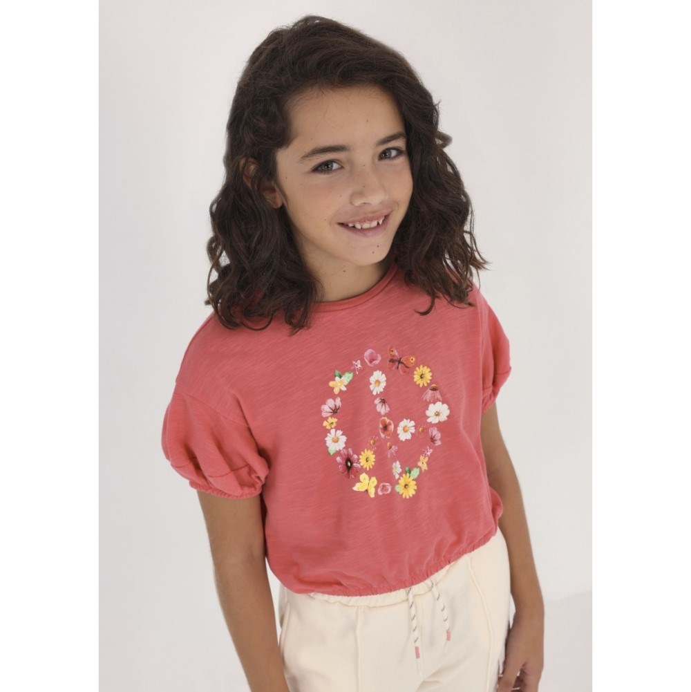 Mayoral Yazlık Kız Bluz Pembe