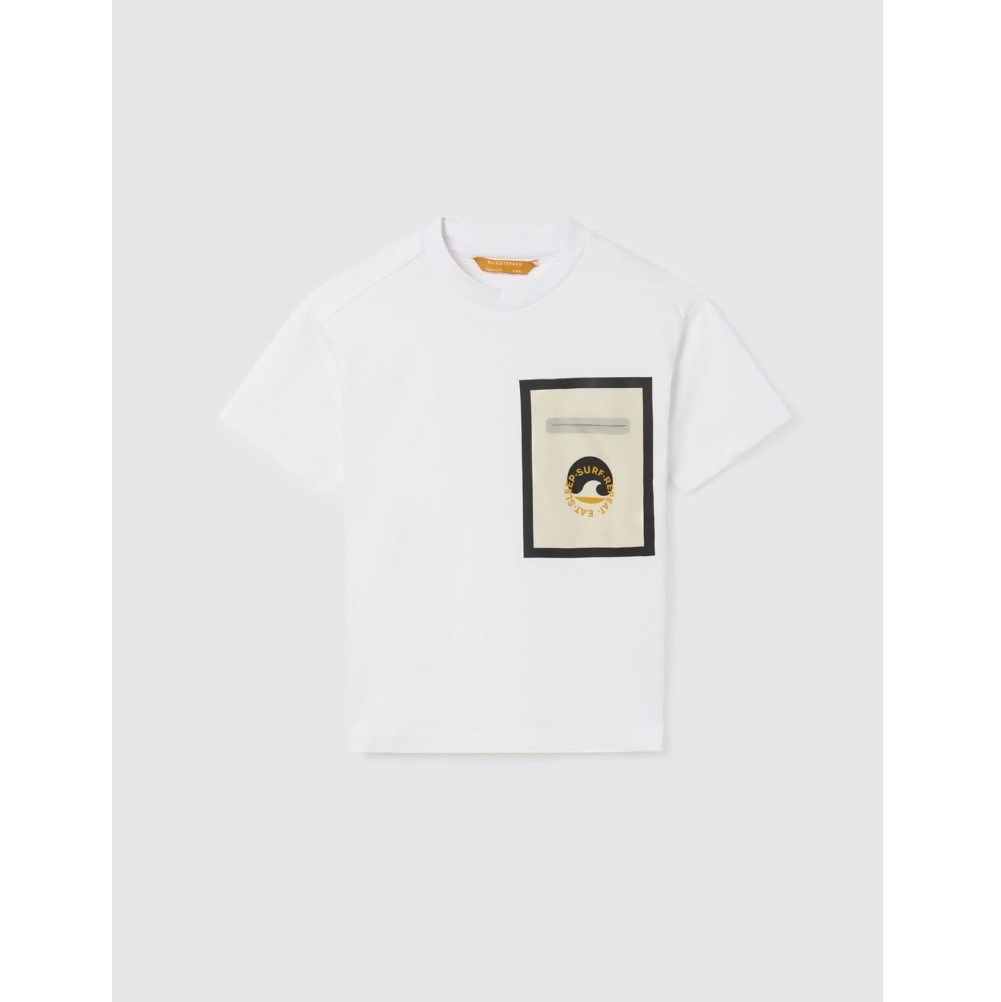 Mayoral Yazlık Erkek Kısa Kol T-shirt Beyaz