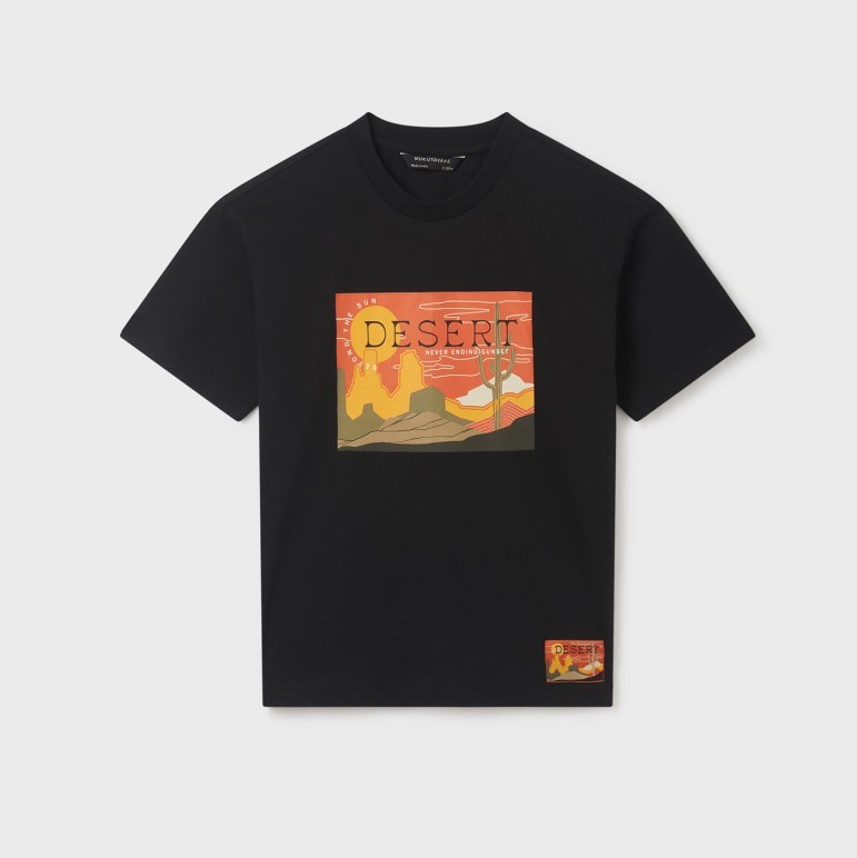 Mayoral Yazlık Erkek Kısa Kol T-shirt Siyah