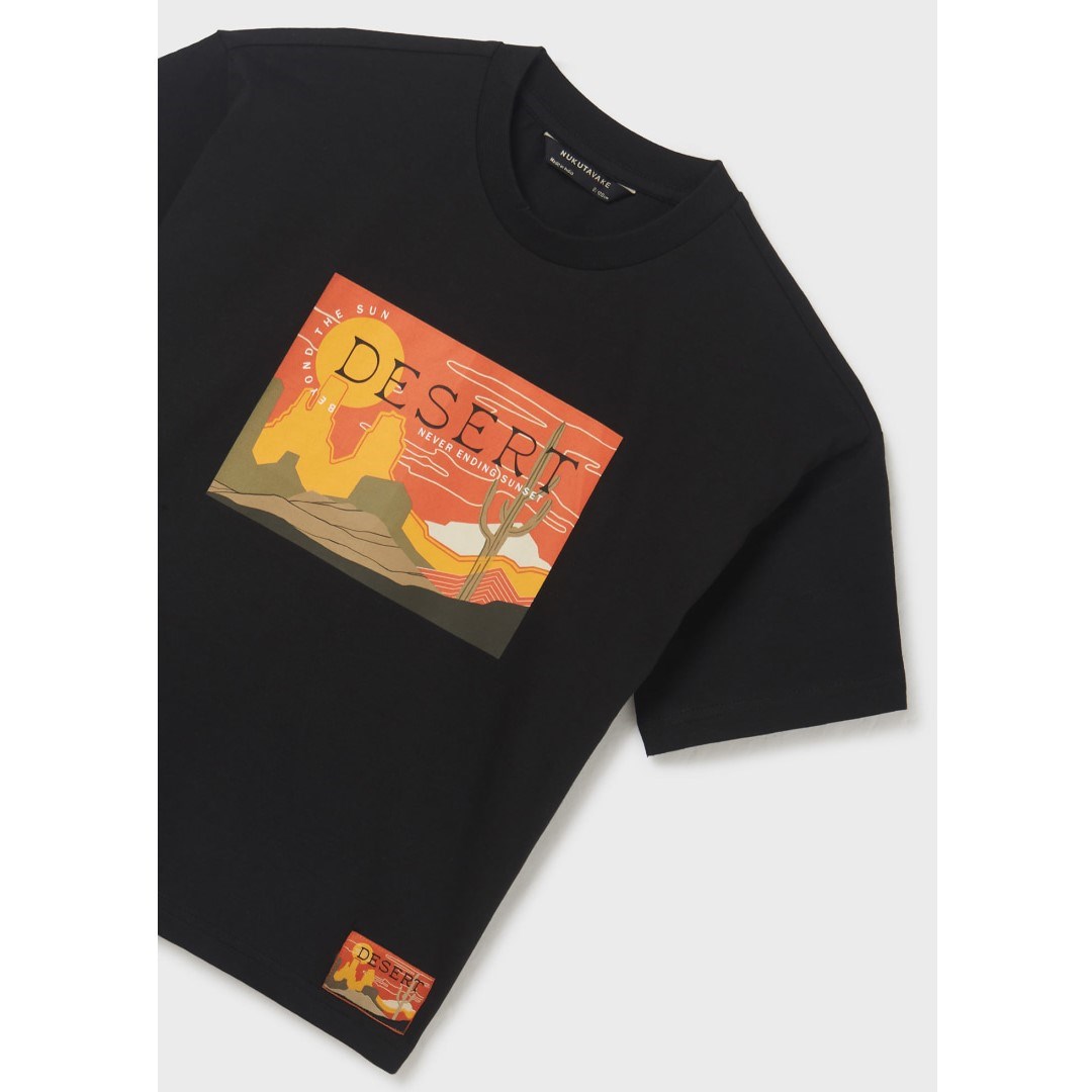 Mayoral Yazlık Erkek Kısa Kol T-shirt Siyah