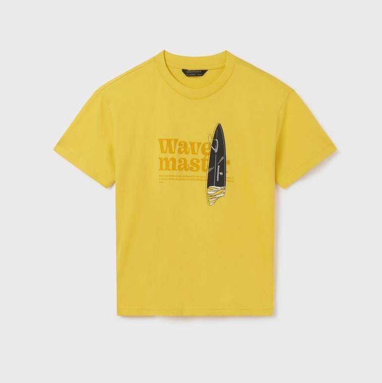 Mayoral Yazlık Erkek Kısa Kol T-shirt Sarı
