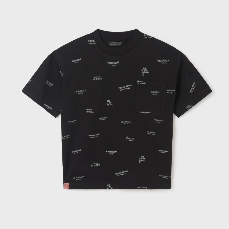 Mayoral Yazlık Erkek Kısa Kol T-shirt Siyah