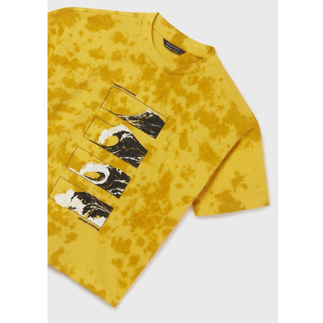 Mayoral Yazlık Erkek Kısa Kol T-shirt Sarı