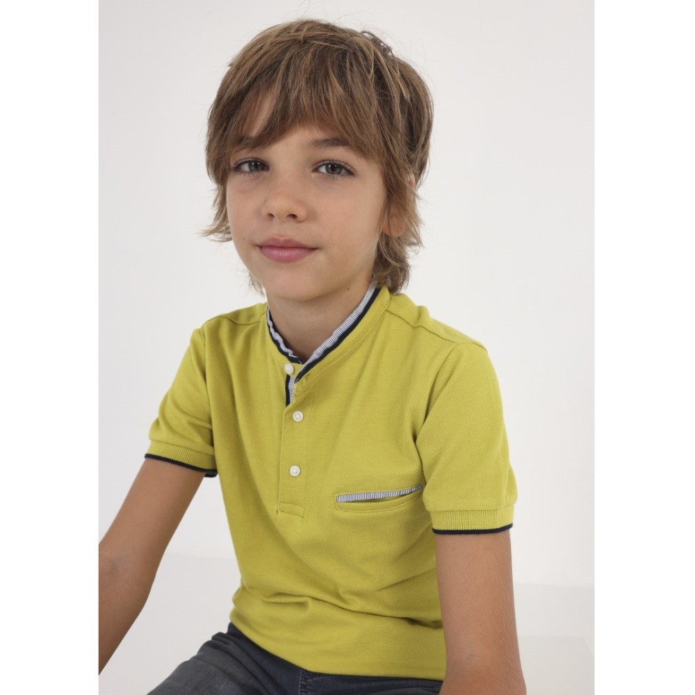 Mayoral Yazlık Erkek Kısa Kol Polo T-shirt Sarı