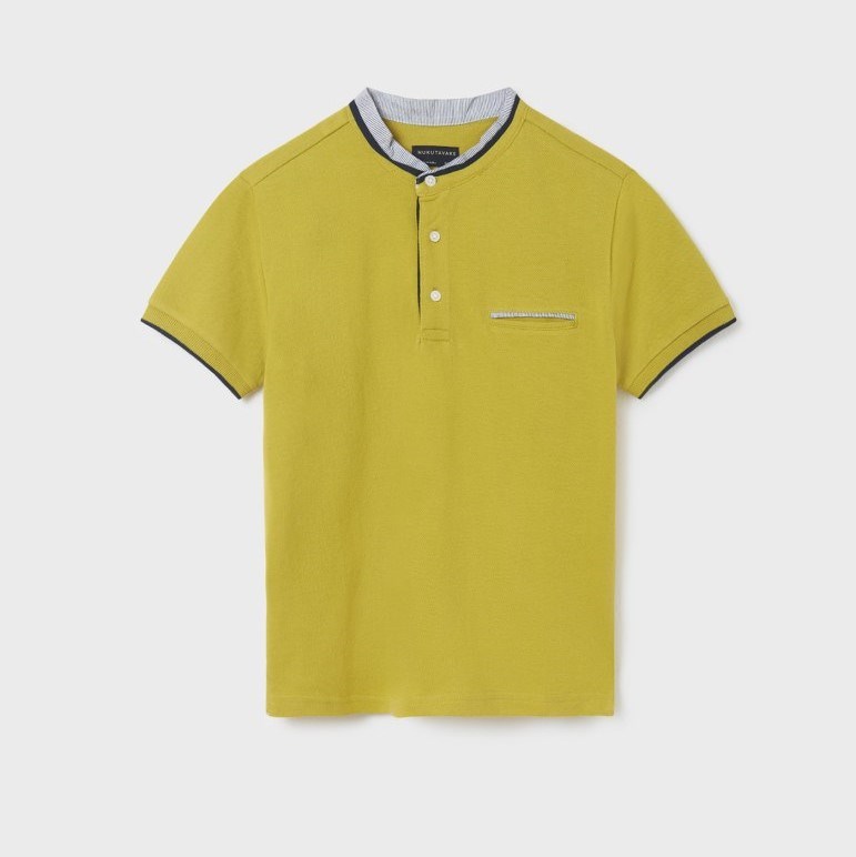 Mayoral Yazlık Erkek Kısa Kol Polo T-shirt Sarı