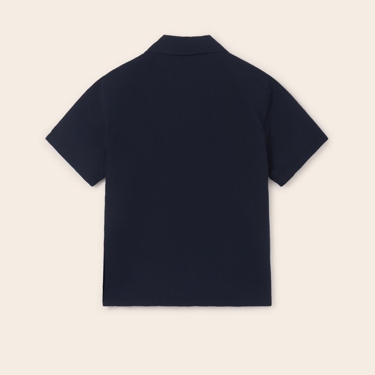 Mayoral Yazlık Erkek Kısa Kol Polo T-shirt Koyu Mavi