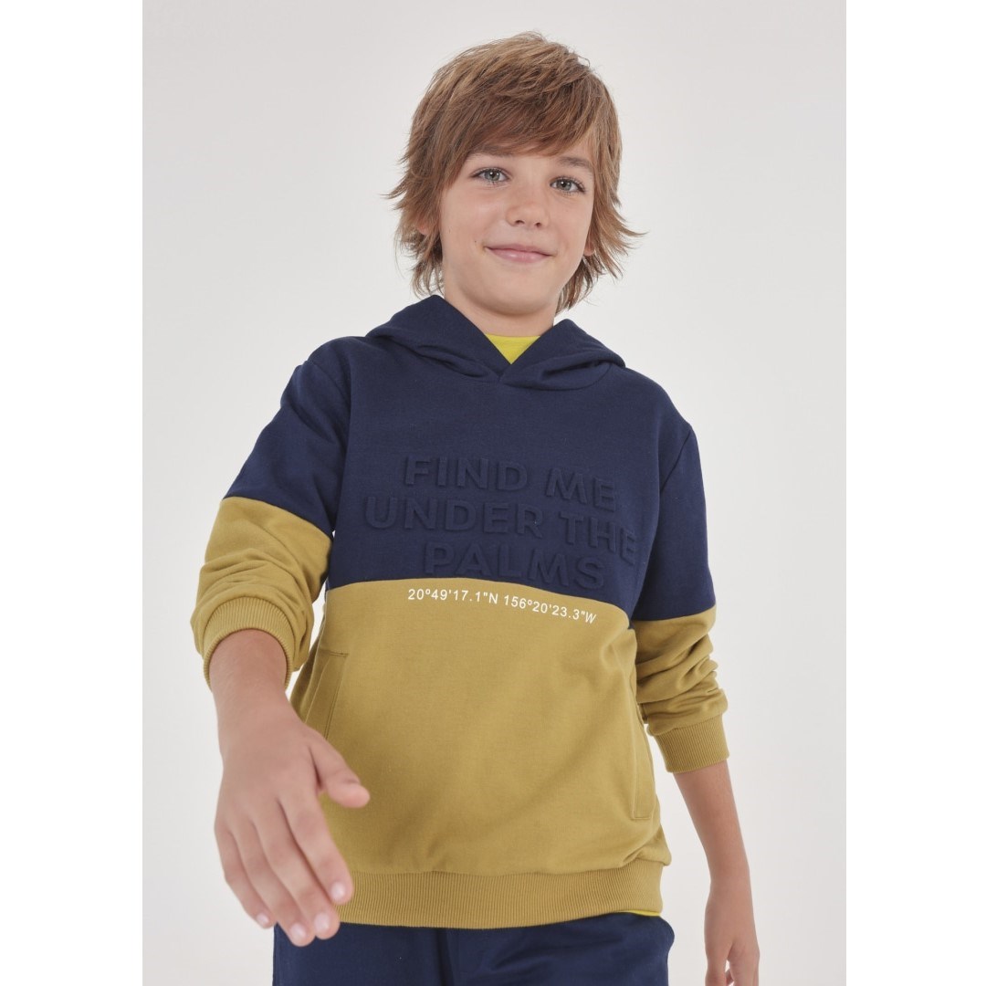Mayoral Yazlık Erkek Uzun Kollu S-shirt Koyu Mavi