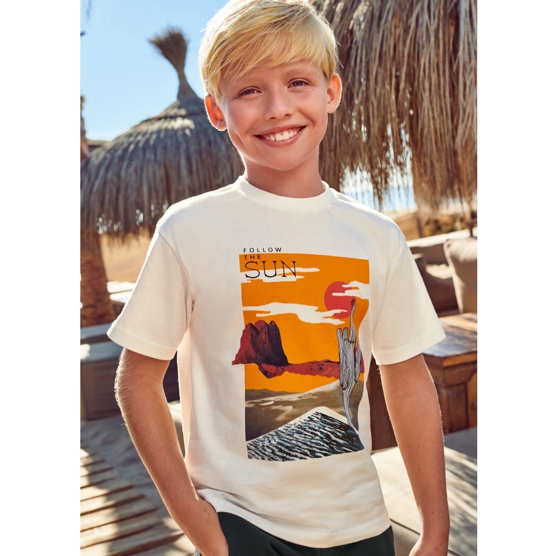 Mayoral Yazlık Erkek T-shirt Şort 2'li Set Siyah