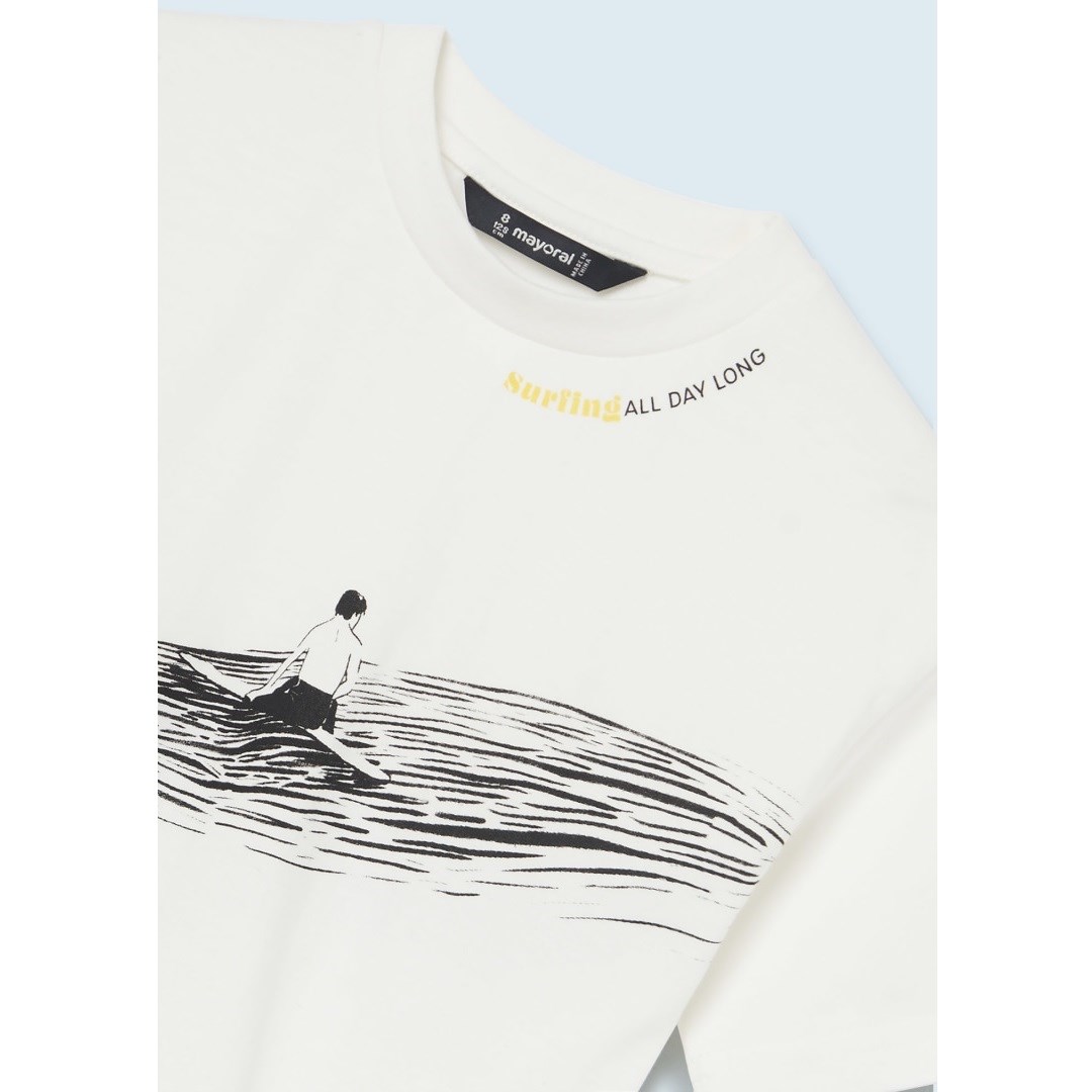 Mayoral Yazlık Erkek Kısa Kol T-shirt Şort 2'li Set Siyah