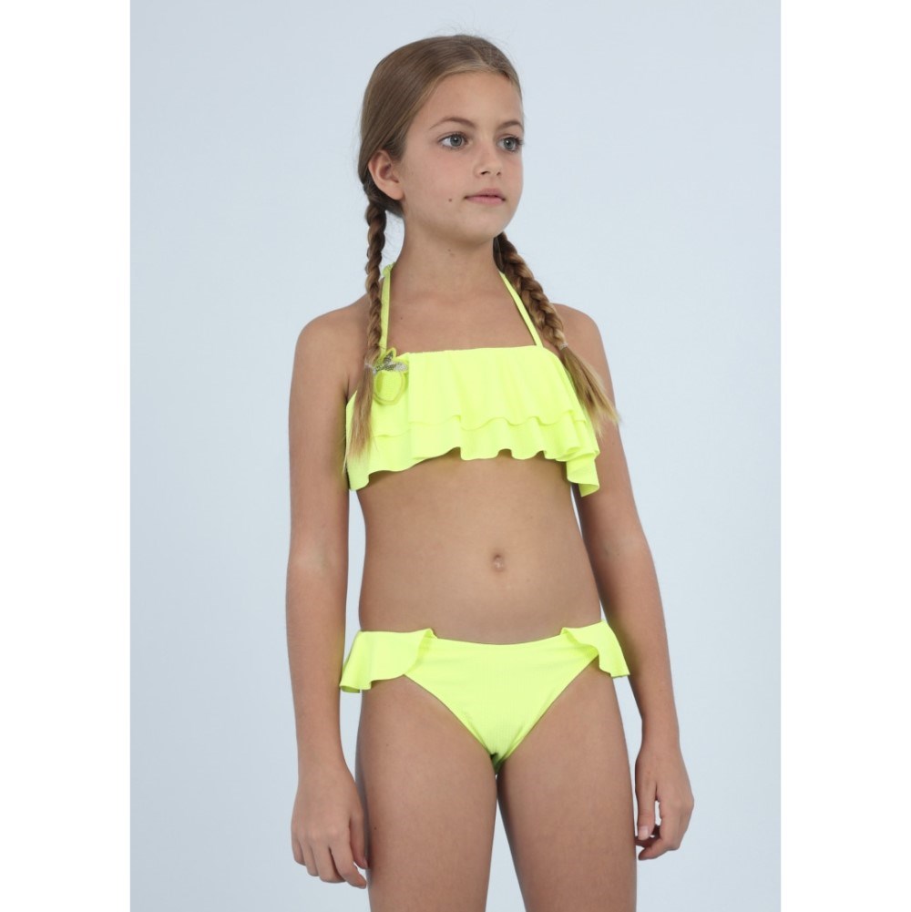 Mayoral Yazlık Kız Bikini Set Sarı