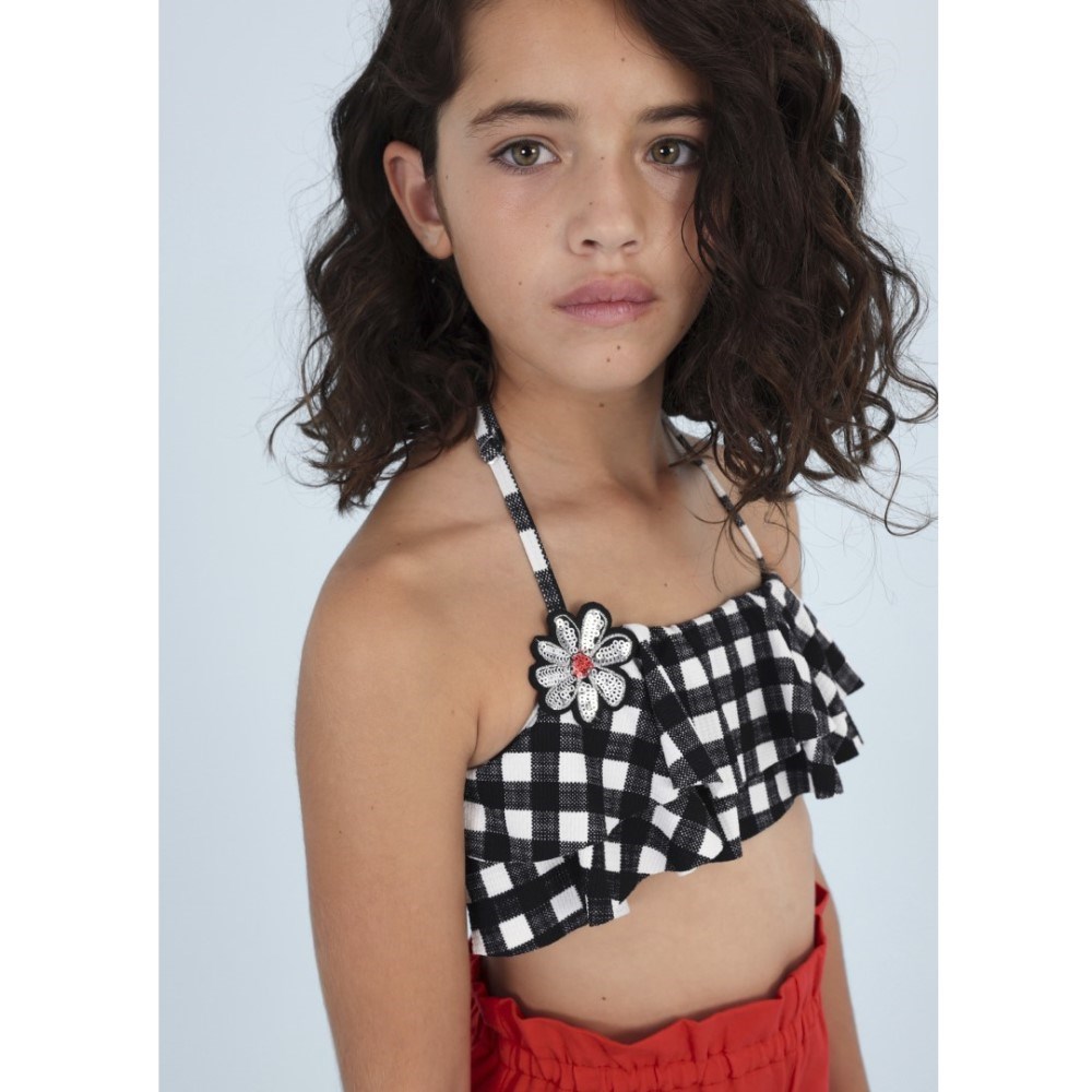 Mayoral Yazlık Kız Bikini Set Siyah