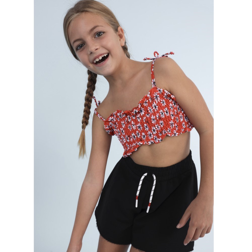 Mayoral Yazlık Kız Bikini Set Kırmızı
