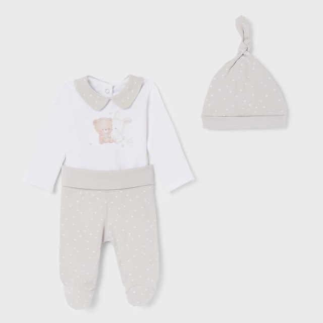 Mayoral Yazlık Erkek Bebek Body Patikli Pantolon 3'lü Set