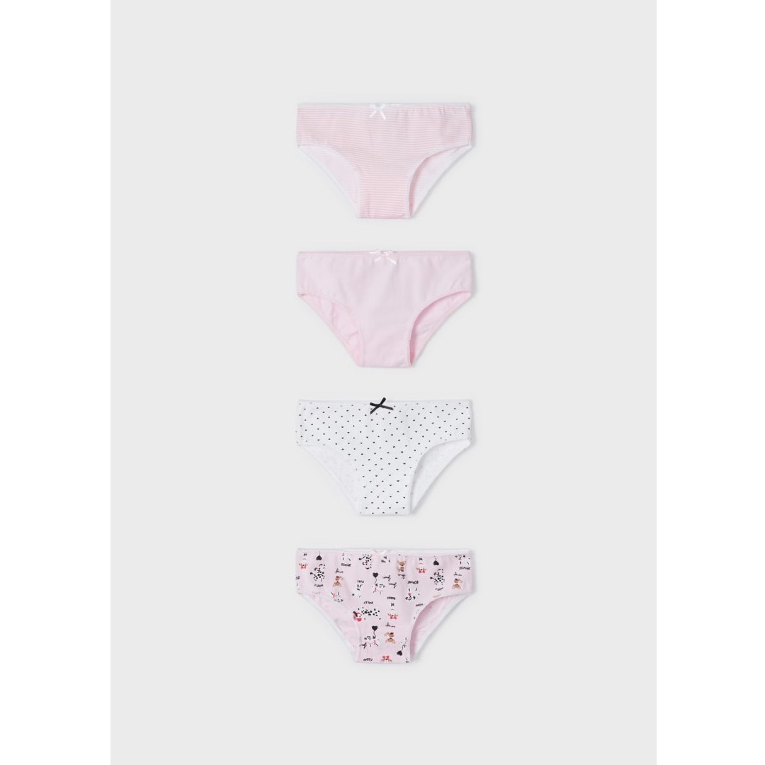 Mayoral Yazlık Kız Külot 4'lü Set Pembe