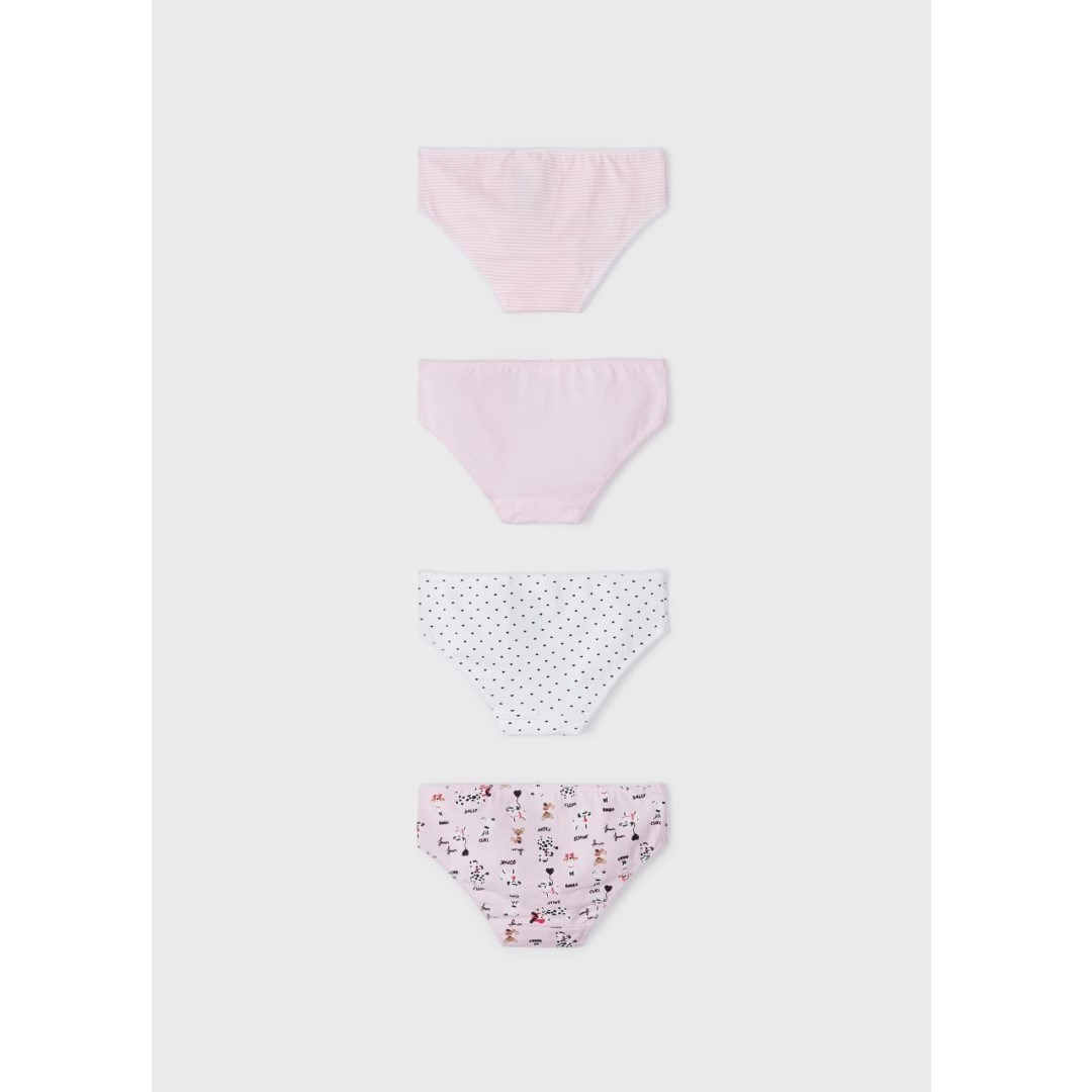 Mayoral Yazlık Kız Külot 4'lü Set Pembe