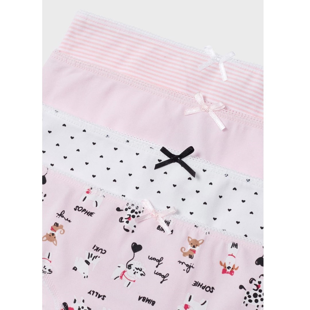 Mayoral Yazlık Kız Külot 4'lü Set Pembe