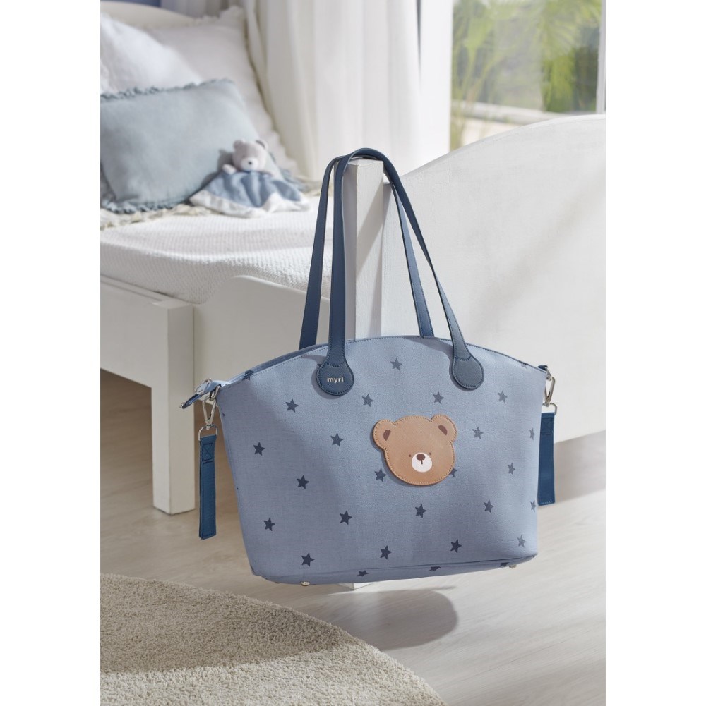 Mayoral Bebek Anne Bakım Çantası Denim Mavi 