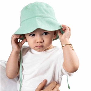 Zuppers Müslin Bebek Şapkası - Mint