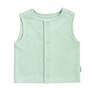 Zuppers Çıtçıtlı Pamuk Yelek - Mint