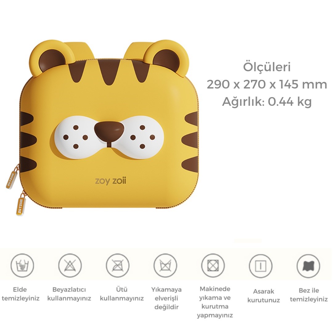 Zoyzoii Animal Serisi Tiger Sırt Çantası 