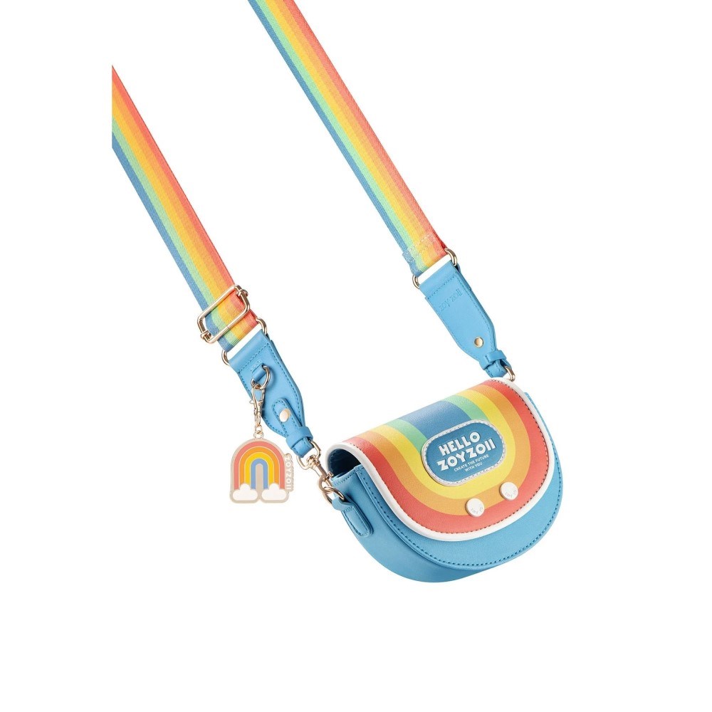 Zoyzoii Rainbow Çapraz Askılı Çocuk Omuz Çantası 