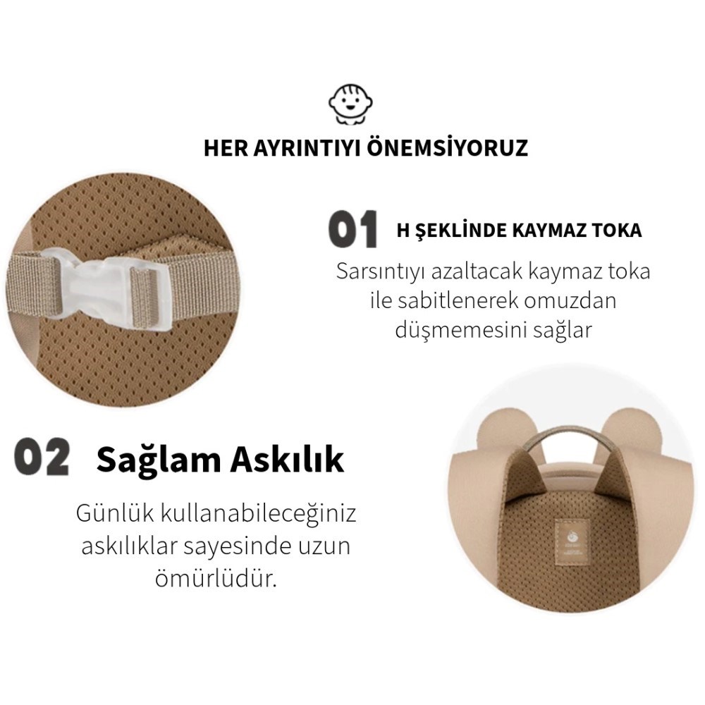 Zoyzoii Forest Serisi Sırt Çantası / Bear 
