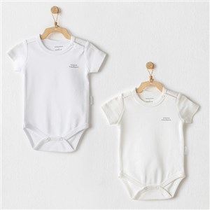 Andywawa Bebek Yazlık Penye Kısa Kollu 2'li Body