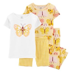 Carter's Yazlık Kız Çocuk Pijama 4'lü Set