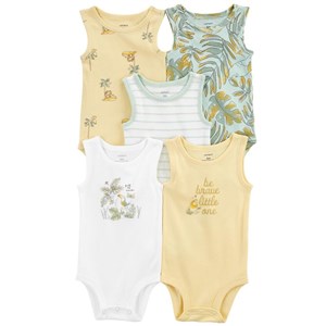 Carter's Layette Erkek Bebek 5'li Body Set