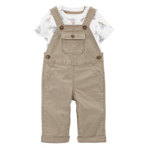 Carter's Yazlık Erkek Bebek 2'li Salopet Set